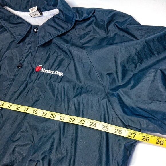 Vintage Market Day Lined Windbreaker Sz 2XL - Picture 7 of 8